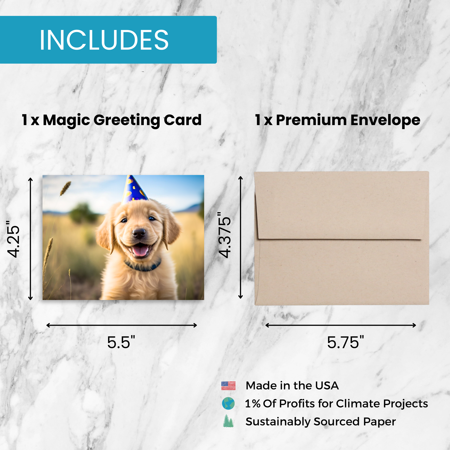 Happy Dog | Magic Birthday Card