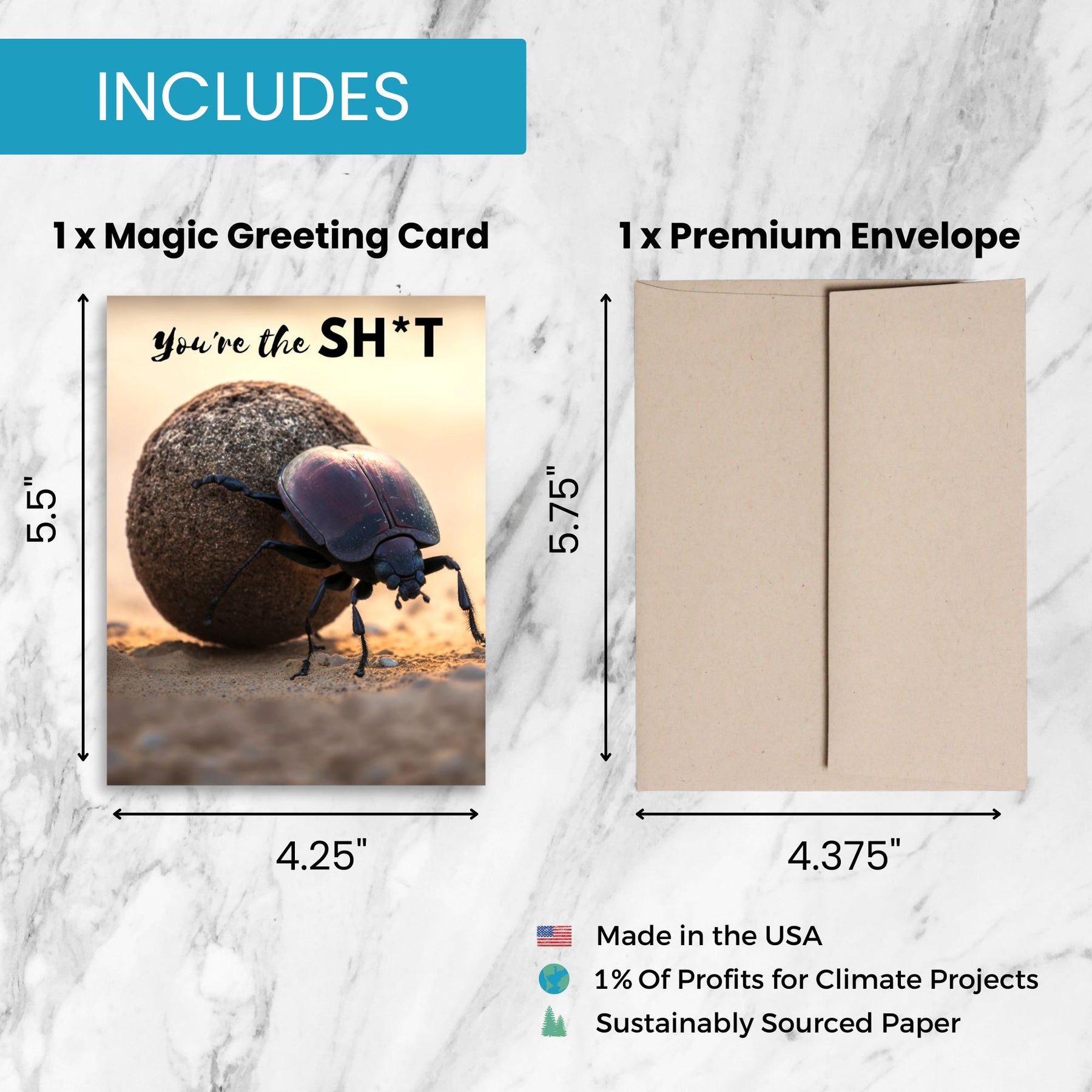 You're The Sh*t | Magic Birthday Card