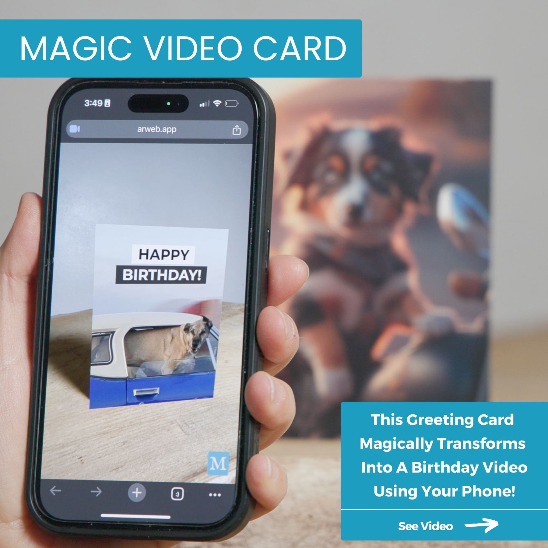 Road Dog | Magic Birthday Card