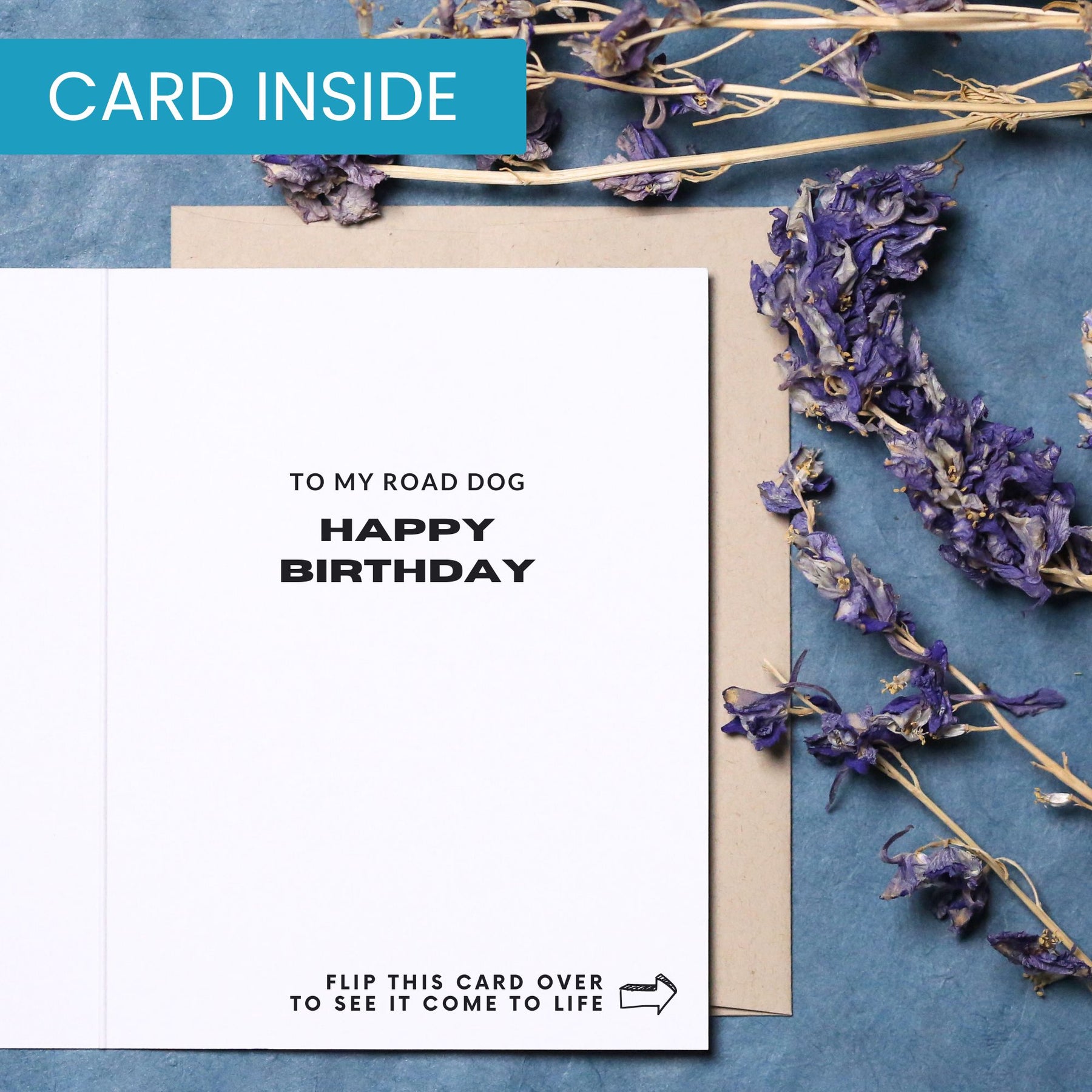Road Dog | Magic Birthday Card