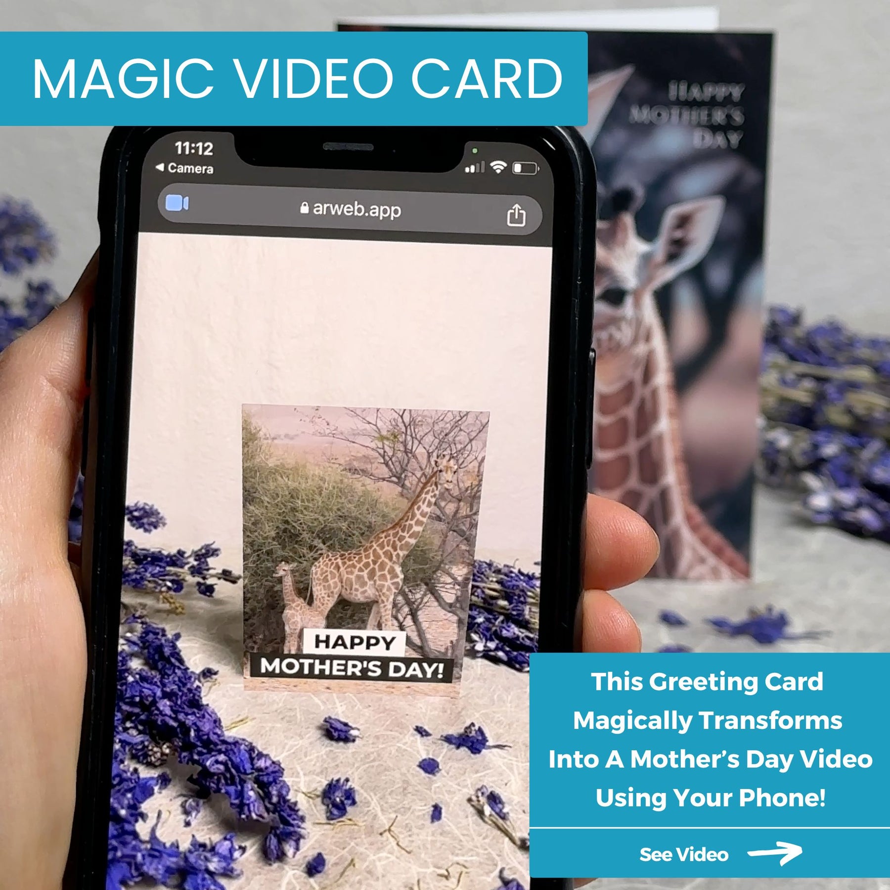 Giraffe Mom | Magic Mother's Day Card