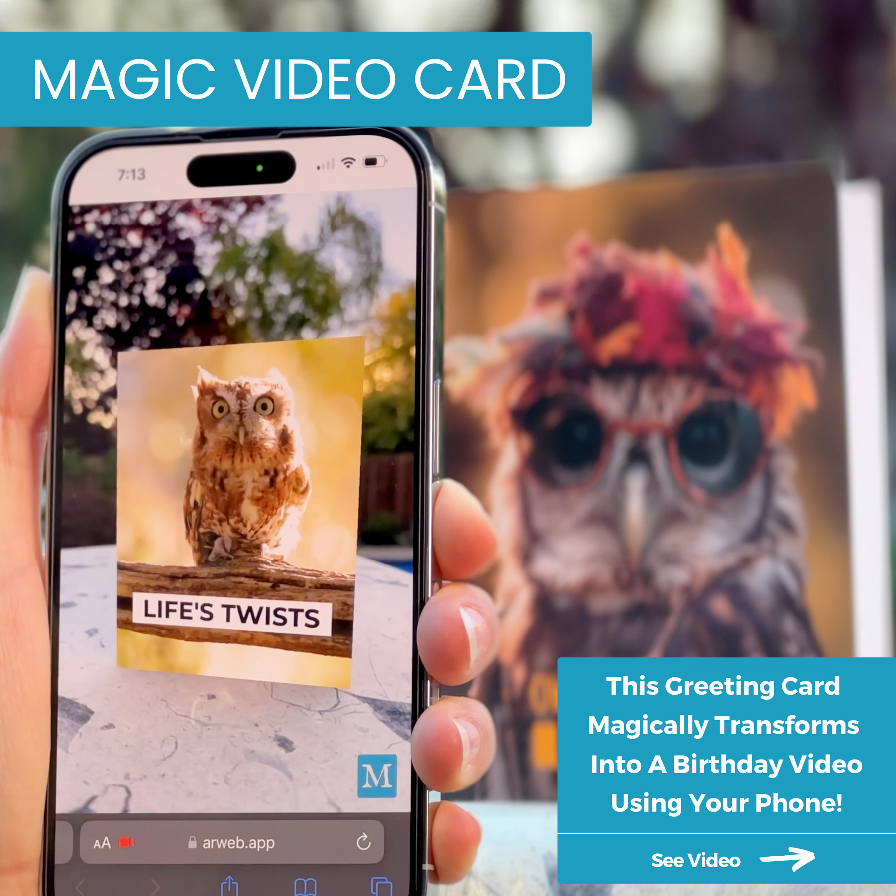 Owl You Need Is Love | Magic Everyday Card