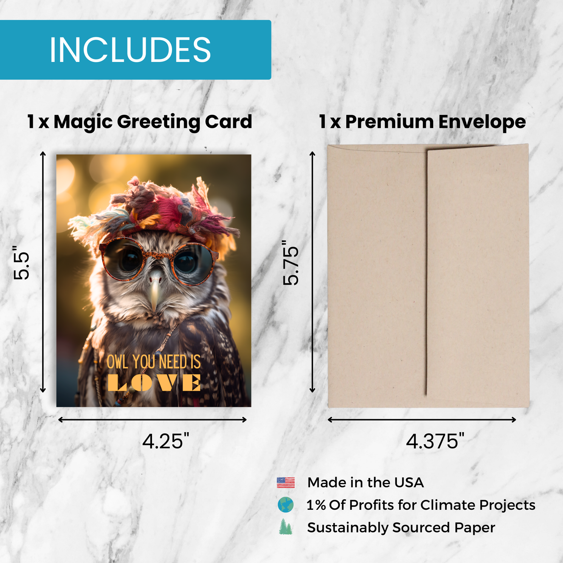 Owl You Need Is Love | Magic Everyday Card