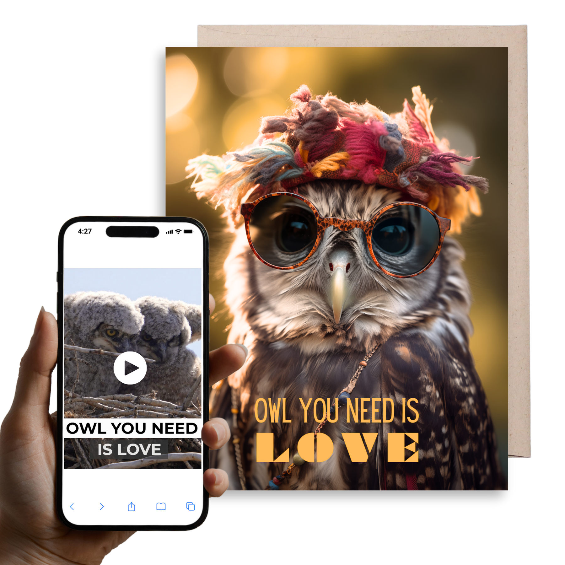 Owl You Need Is Love | Magic Everyday Card