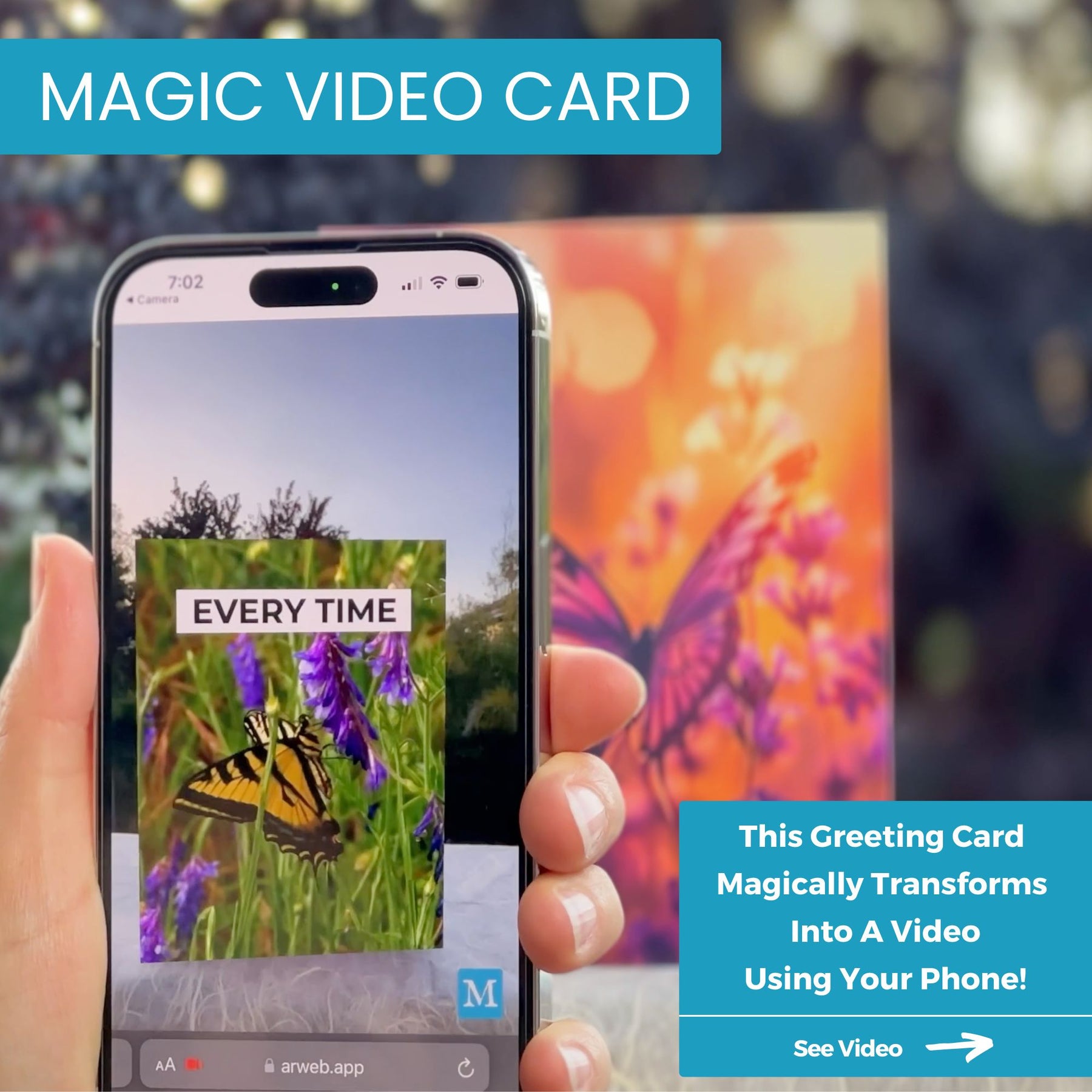 Butterfly | Magic Anniversary + Love Card