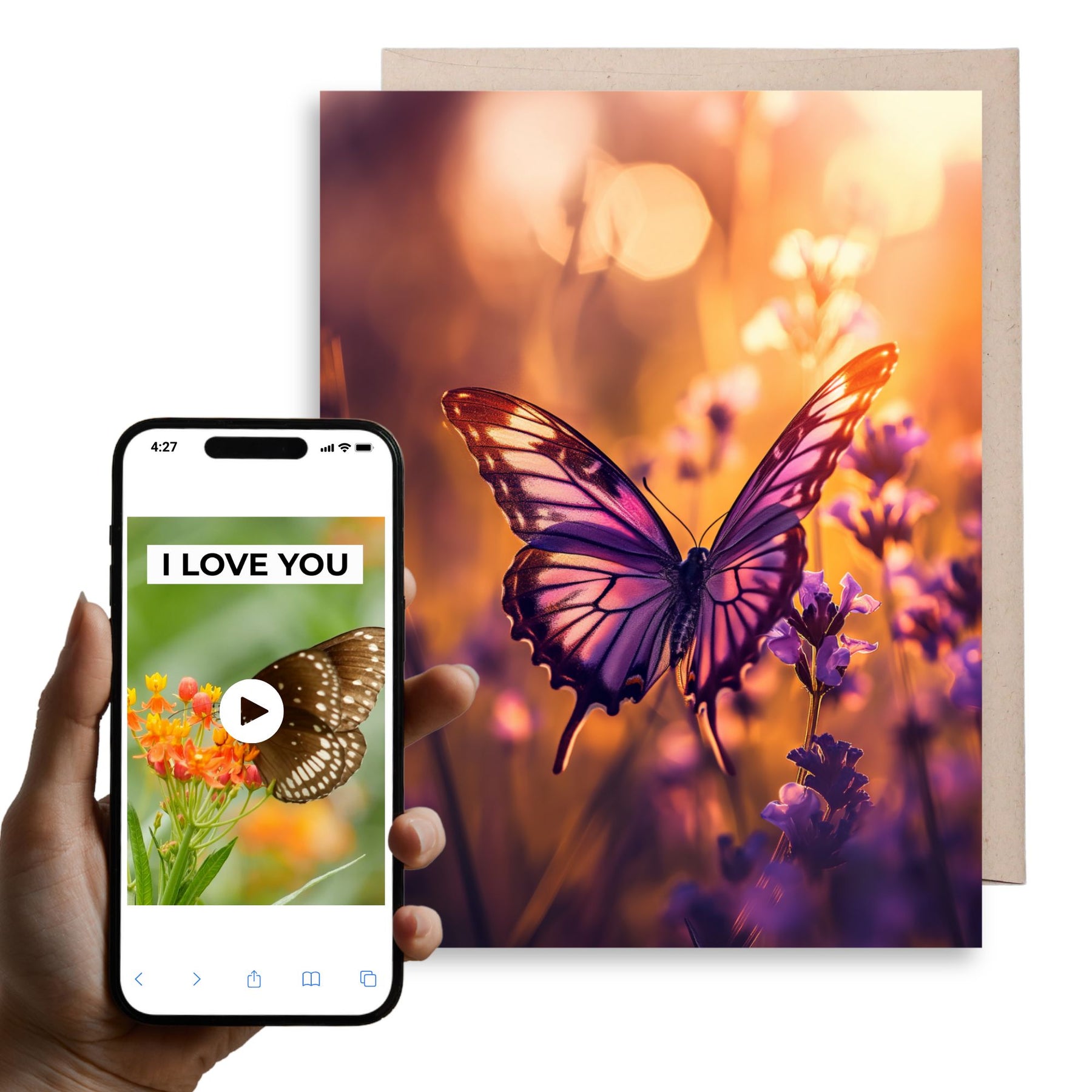 Butterfly | Magic Anniversary + Love Card