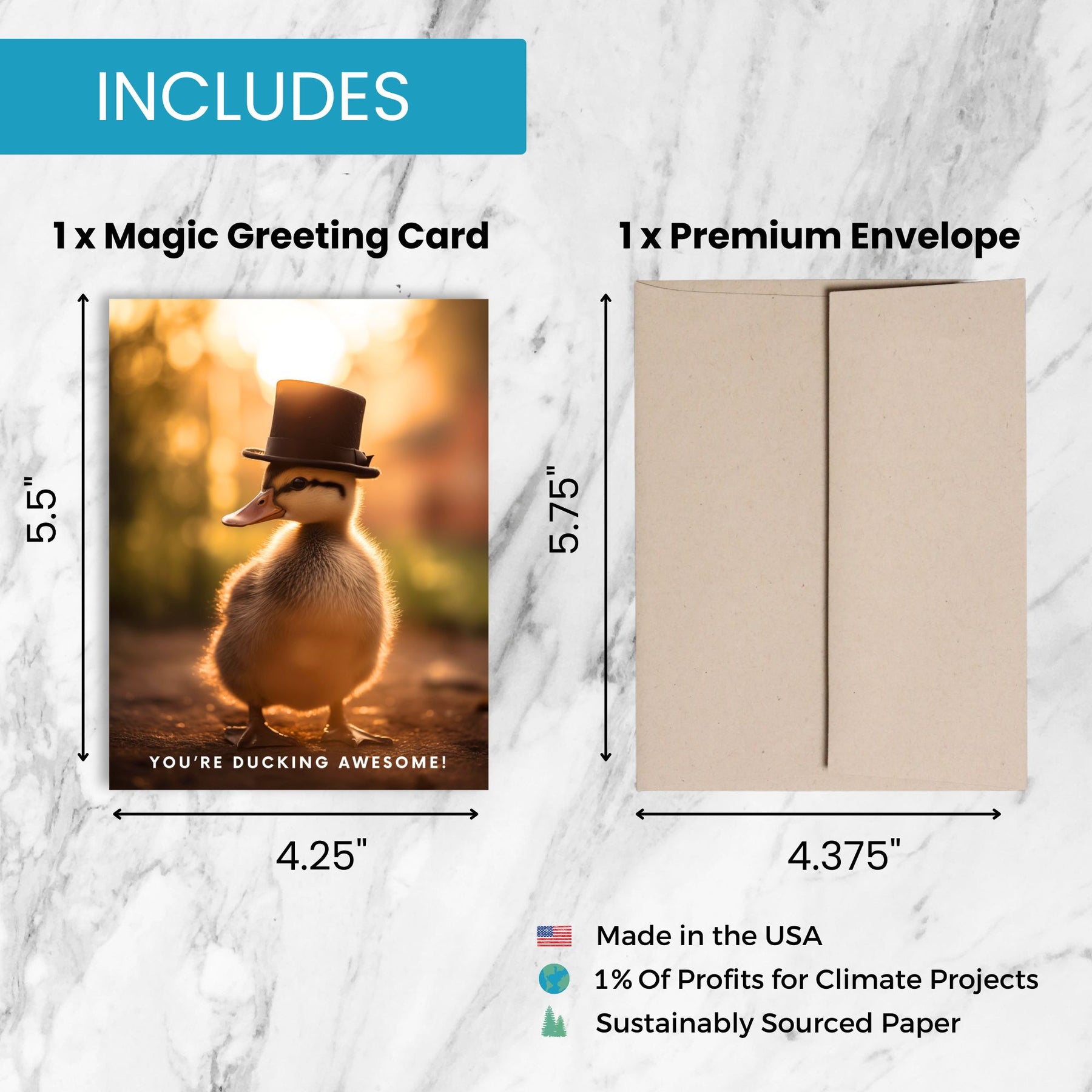 Ducking Awesome | Magic Everyday Card
