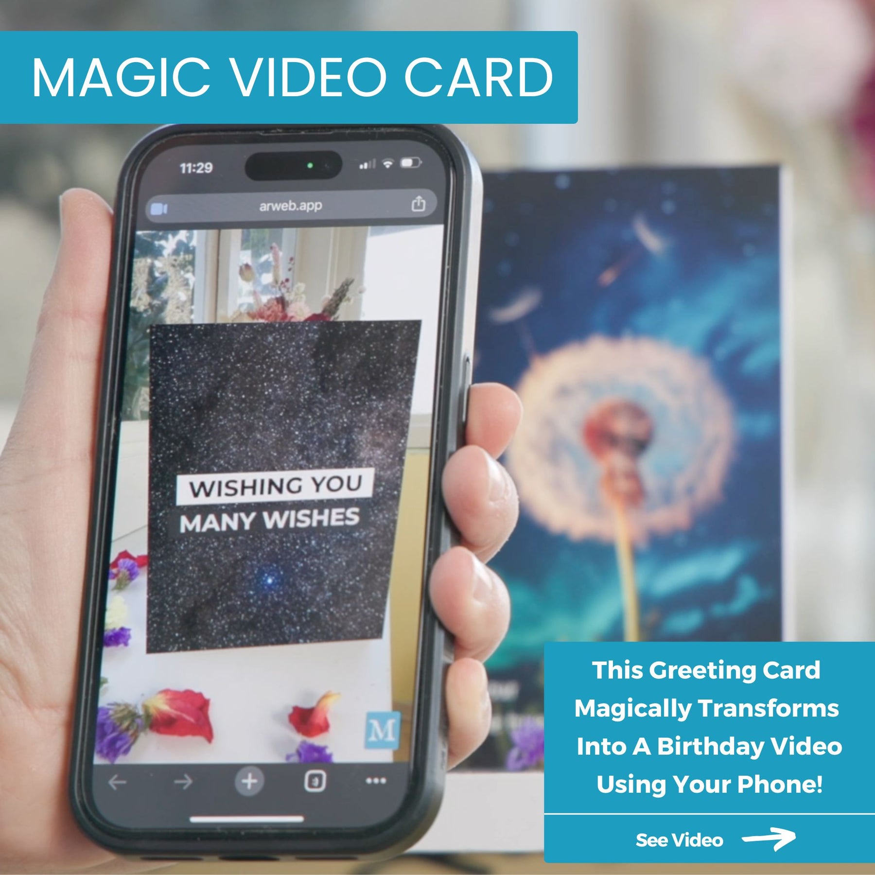 Make A Wish | Magic Birthday Card