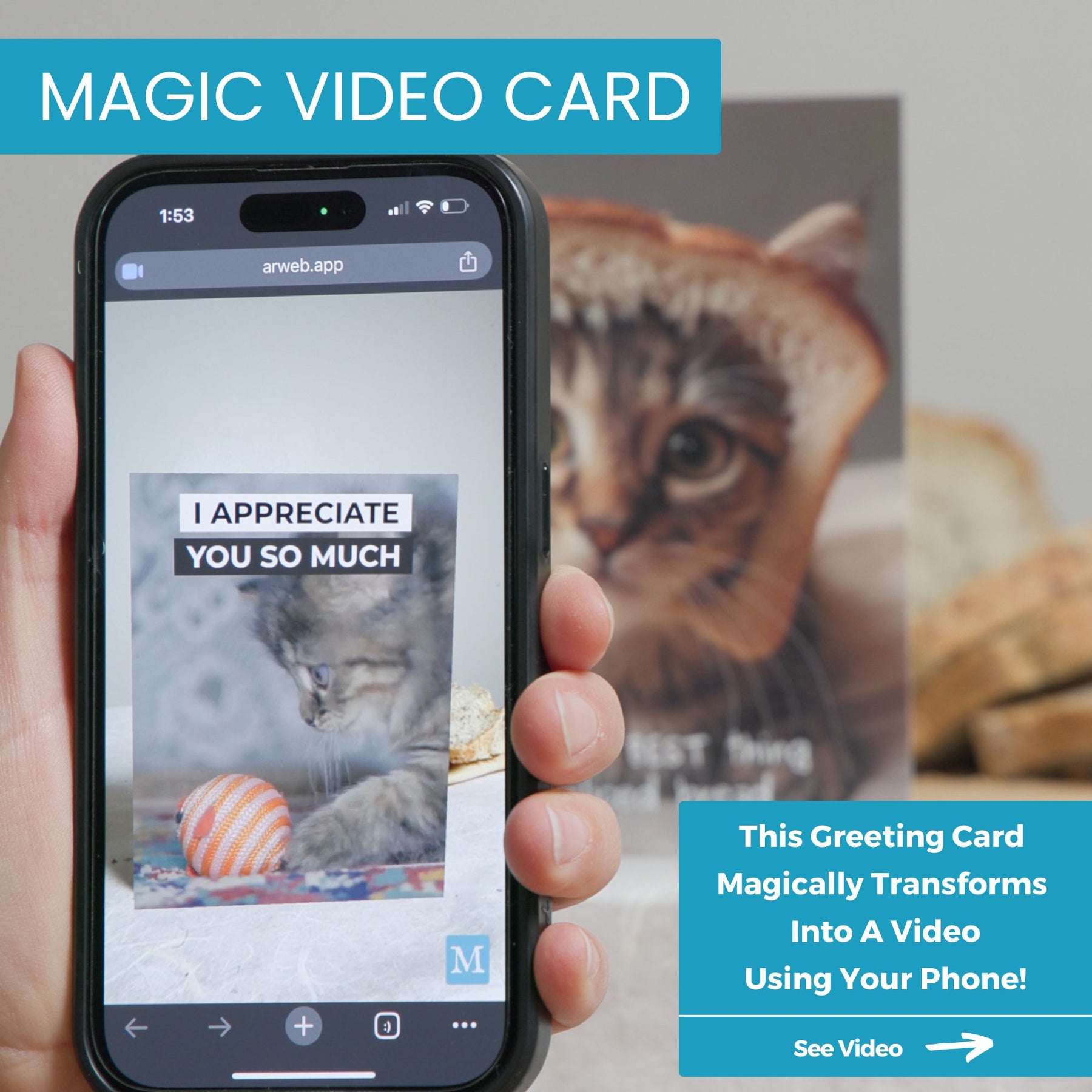 Cat Bread | Magic Everyday Card