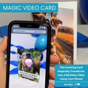 Enjoy The Ride | Magic Birthday Card
