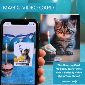 Cute Kittens | Magic Birthday Card