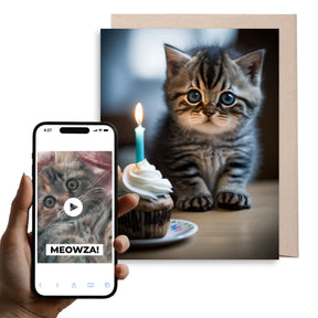 Cute Kittens | Magic Birthday Card
