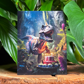 3D Dino | 3D AR Dinosaur Birthday Card