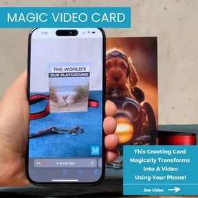 Sidecar Dog | AR Video Inspirational Greeting Card