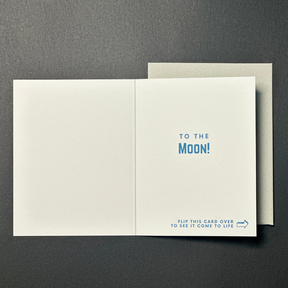 To The Moon | AR Video Greeting Card