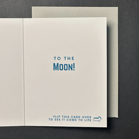 To The Moon | AR Video Greeting Card