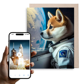 To The Moon | AR Video Greeting Card