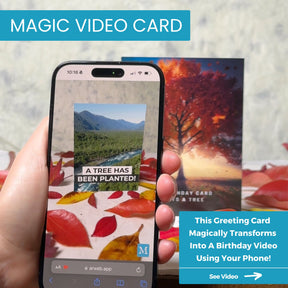 Plant A Tree | Cards That Care | AR Video Birthday Greeting Card