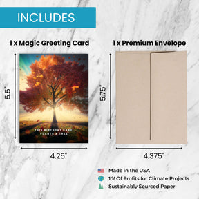 Plant A Tree | Cards That Care | AR Video Birthday Greeting Card