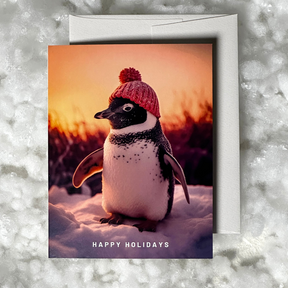 Holiday Penguins | AR Video Holiday Card
