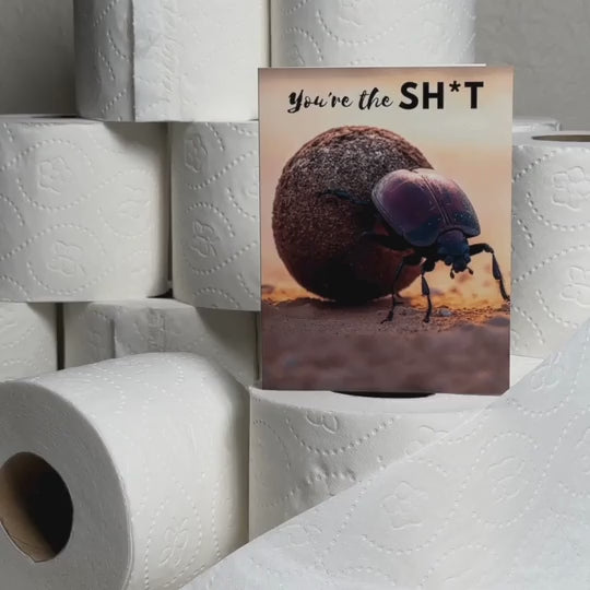 You're The Sh*t | Magic Birthday Card