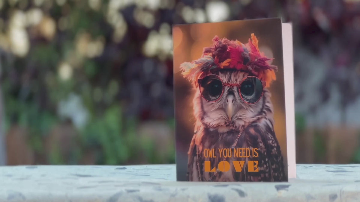 Owl You Need Is Love | Magic Everyday Card