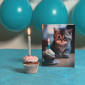 Cute Kittens | Magic Birthday Card