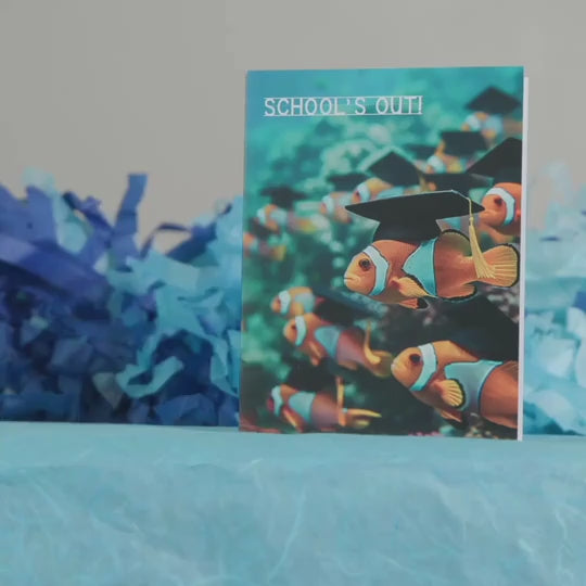 School of Fish | Funny Graduation Card | Best Graduation Card