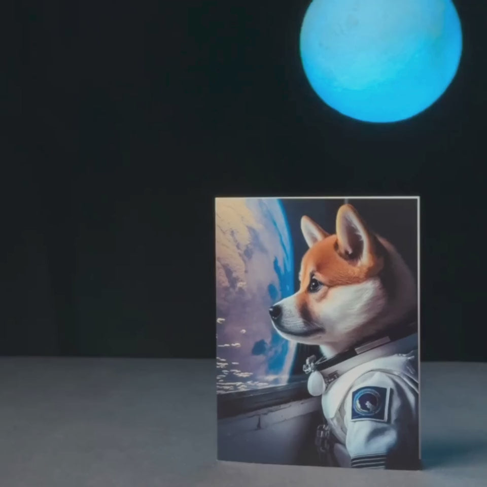 To The Moon | AR Video Greeting Card
