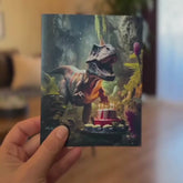3D Dino | 3D AR Dinosaur Birthday Card