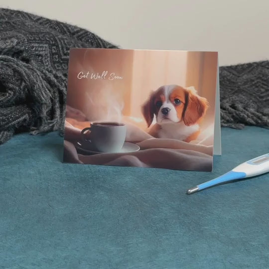 Get Well Soon Doggie | Magic Get Well Greeting Card